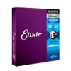 Elixir 11050 Cuerdas de guitarra acústica ligera Polyweb revestidas 12-53