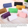 PATIKIL 25 PCS Table Name Place Cards Favor Decorations Foldable