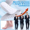 Glitopper 3 Pairs Orthopedic High Pads Height Increase Insoles Support