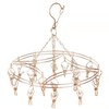 Bare & Co. - FULL 316 Grade Stainless Steel Peg Hanger - Curve Design - Rose Gold (20 pegs)