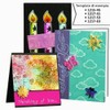Darice Embossing Folder Cartella per Goffratura Mascherina Pois, Plastica, Trasparente,