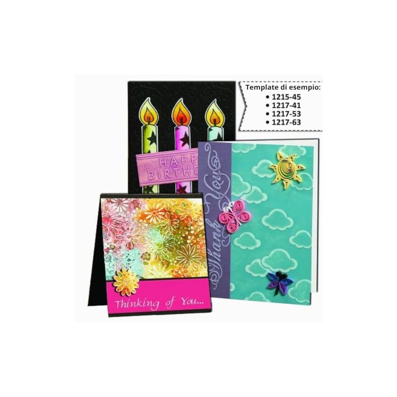 Darice Embossing Folder Cartella per Goffratura Mascherina Pois, Plastica, Trasparente,