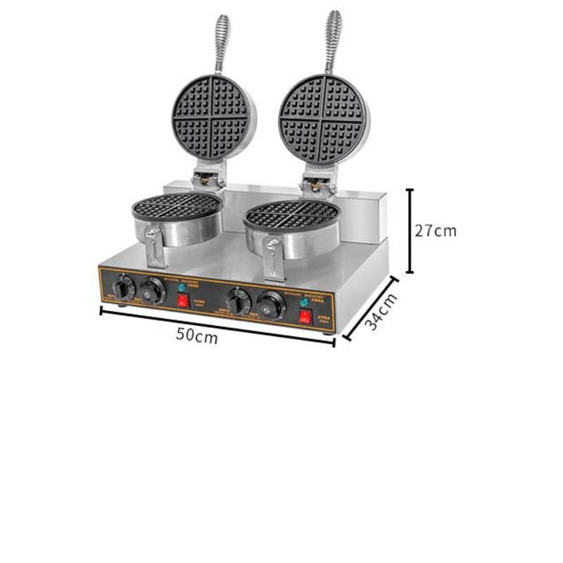 2400W Waffle Maker Electric Double Waffle Irons Nonstick Muffin Machine