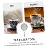 Ciieeo 1Pc Stainless Steel Tea Infuser with Ceramic Handle Fine