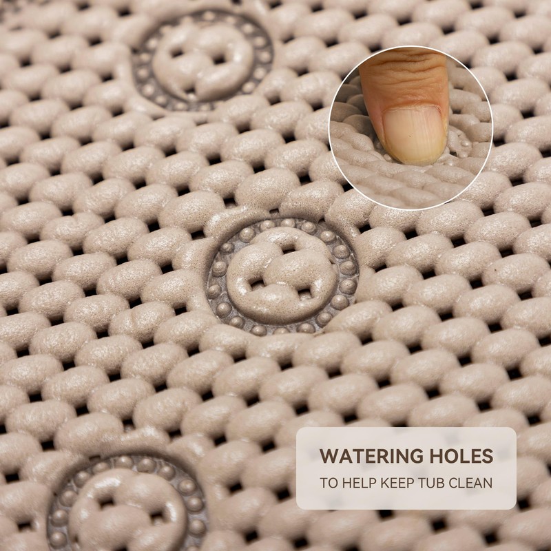 Bathtub Mat Non Slip 36'' X 17'', Soft Foam Bath