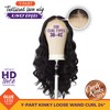 Sensationnel Curls Kinksandco Kinkyedges Wig - Kinky Loose Wand Curl