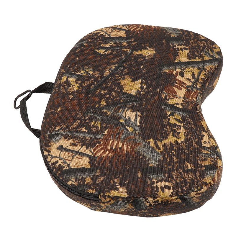 Seat Cushion Soft Flexible Portable Camouflage Concave Seat Cushion Pillow