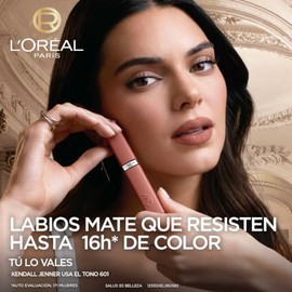L'Oréal Paris Infallible Le Matte Resistance Labial Líquido Mate de Larga Duración Hasta por 16h con Ácido Hialurónico, Tono 635 Worth It Medium