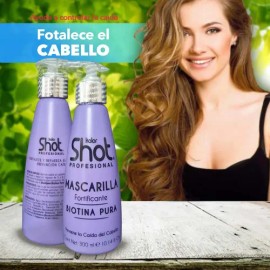 Mascarilla Biotina Cola De Caballo Anticaida Caída Cabello                                                                                            