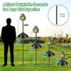 Smart Bird Feeder Pole with Squirrel Baffle & Bath-Heavy Duty