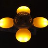 LED Bluetooth Light 48W 85‑265V E27 Ceiling Lamp RGBW Remote