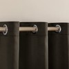 XTMYI Dark Brown Curtains for Living Room,Short Blackout Waterproof Shower
