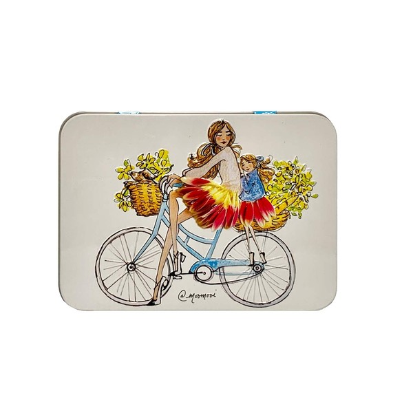 SomeFlowerGirls Hand Cream TIN Bicycle Ride 50ml/10ml Cassis & Bergamot