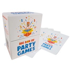 Big Box of Party Games - 100 Fun Games for Game Night, Family Reunion and More