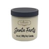SANTA FARTS Soy Wax 14 oz. Jar Candle | Chocolate