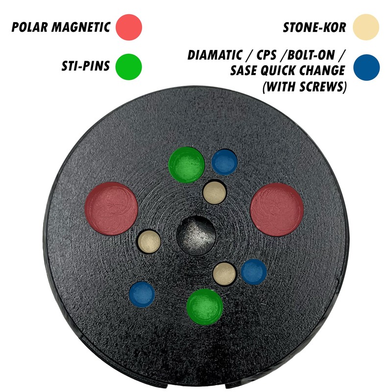 5 Segments #30/40 Diamond Grinding Disc for Polar Magnetic and