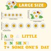 Mooliwe Daisy Flower Bulletin Board Decorations Set, Classroom Bulletin Board