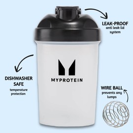 Myprotein Black Edition 400ml Shaker - Pack of Two: Next-Level Mixing and Style