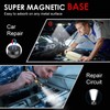 Small Flashlight Rechargeable, Magnetic LED Flashlight, 1000 Lumens Super Bright