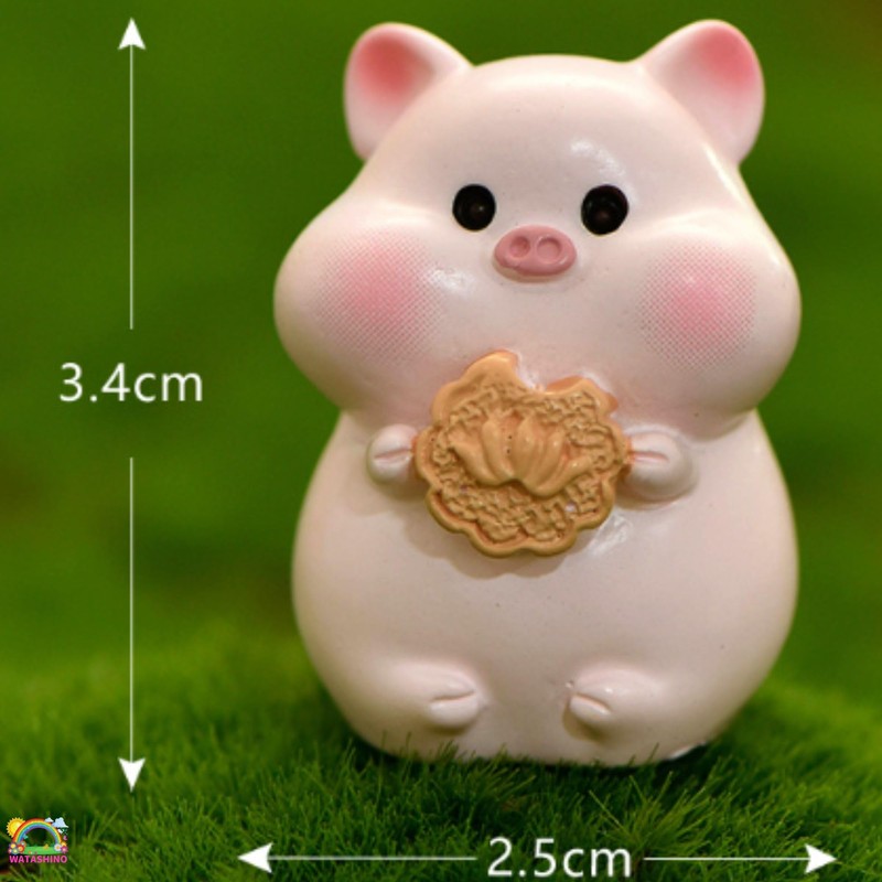 WATASHINO Zodiac Animal Figurine Zodiac Miniature MIN01 Mini Figurine (Set