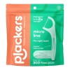 300 CT, Plackers Micro Mint Dental Floss Tooth Picks Plastic