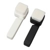 2Pcs Facial Cleansing Brush Effective Soft Black White Square Face