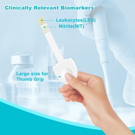 2 in 1 Urinary Tract Infection Test Strips, UTI Test Strips for Men & Women, High Precision Leukocyte and Nitrite Testing at Home, Individually Packed, Accurate Results in 2 Minutes, 5 Count