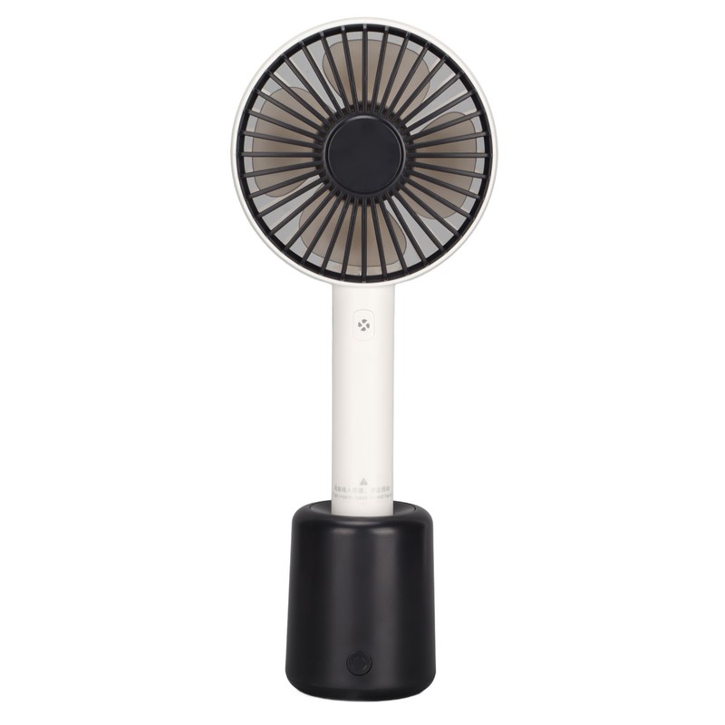 Portable Handheld Fan 3 Levels Automatic Shaking Head USB Rechargeable
