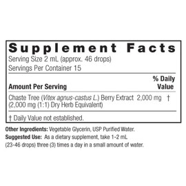 Generic Natural's Answer Chastberry Vitex, 2000mg, 30 ml