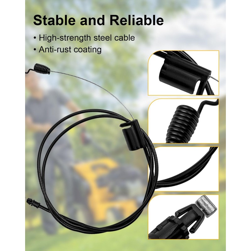 NTSUMI 946-05209B Speed Control Cable Fit for MTD Cub Cadet
