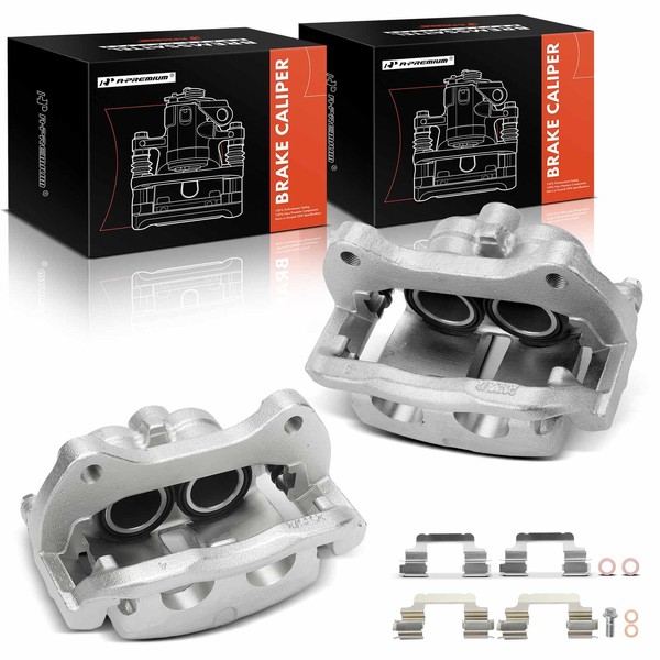 A-Premium Disc Brake Caliper Assembly with Bracket Compatible with Land