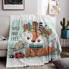 LLTTEER Fox Cuddly Blanket for Children, Flannel Blanket, Children's Blanket
