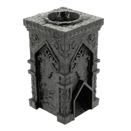 PLAYMATS FABT007 - Torre cubica, 7,5 x 7,5 x 12,5 cm, colore: Nero