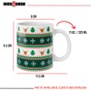 Taza para café Ugly sweater navidad Venados, Taza para té
