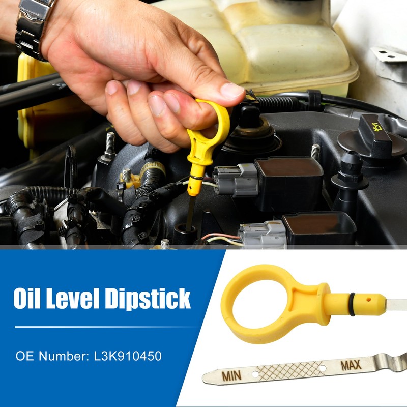 uxcell Engine Oil Level Indicator Dipstick for Mazda 3 2007-2013
