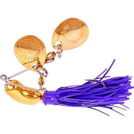 Hildebrandt 102G-PUR Nugget 1/4-Ounce, Gold/Purple Skirt