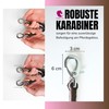 Longierbrille Pferd mit Karabiner - ideal für die Longe für