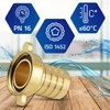 Brass Hose Nozzle for Connection Hose with Diameter 25 mm