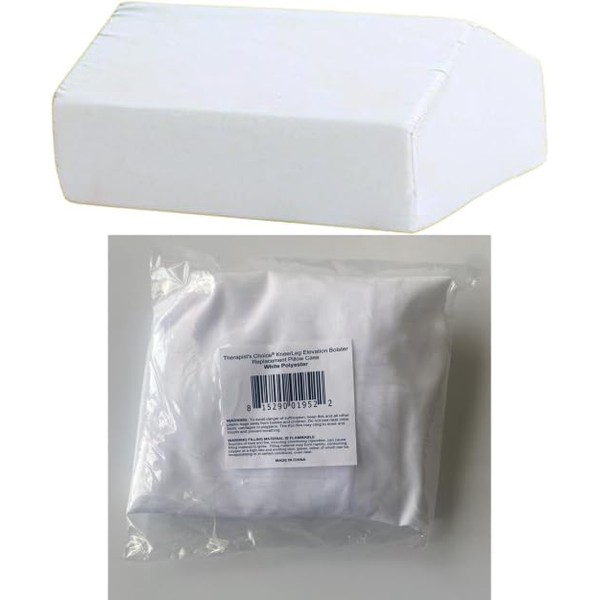 Therapist's Choice Replacement Pillow Case Cover for Leg/Knee Elevation Bolster