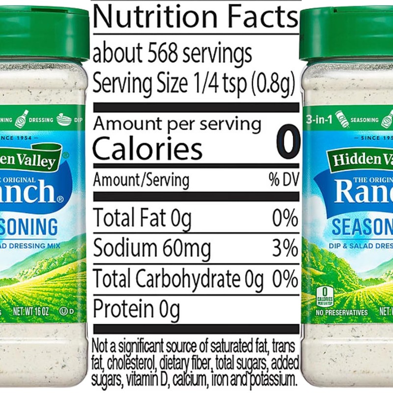 Hidden Valley Ranch Salad Dressing and Ranch Seasoning Mix 16oz