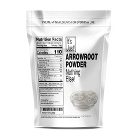 It's Just - Arrowroot Powder, Natural Thickener, Gluten-Free, Dairy-Free, Non-GMO, Cornstarch Substitute