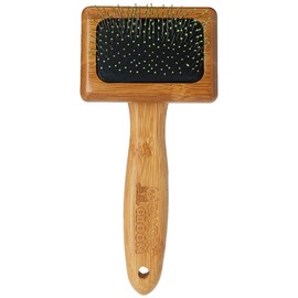 Alcott Bamboo Groom Soft Slicker Brush Small (BG SSLICK SM)