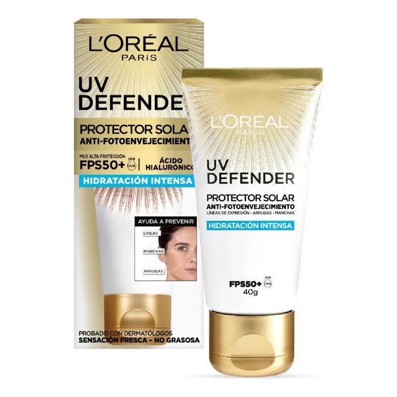 Protector Solar Defender 50fps 40ml Oréal Paris
