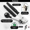 Commercial Can Opener, Hand Crank Can Opener Manual Heavy Duty