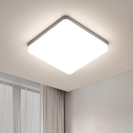 Comely LED Ceiling Light Flat 36 W, 4000 K Neutral White Modern Ceiling Light, Ultra Thin Lamp Ceiling Light LED Square for Bedroom, Children's Room, Kitchen, Office, Balcony