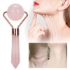 Rose Quartz Face Roller Massager Skin Tightening Lifting AntiWrinkle Facial