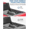 JOYTUTUS Truck Bed Flag Pole Mount Compatible with Tacoma &