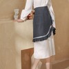 aoozleny Women Half Apron Retro Waist Apron Ruffle Vintage Apron