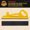 Dura-Gold Pro Series Rigid Longboard Hand Sanding File Block with