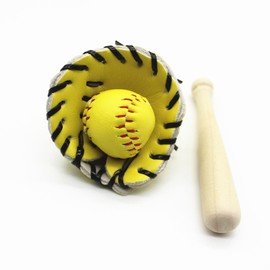 URTERYSER Softball, Lovely Sports Baseball Bat and Ball Set Unisex Newborn Baby Photography Props